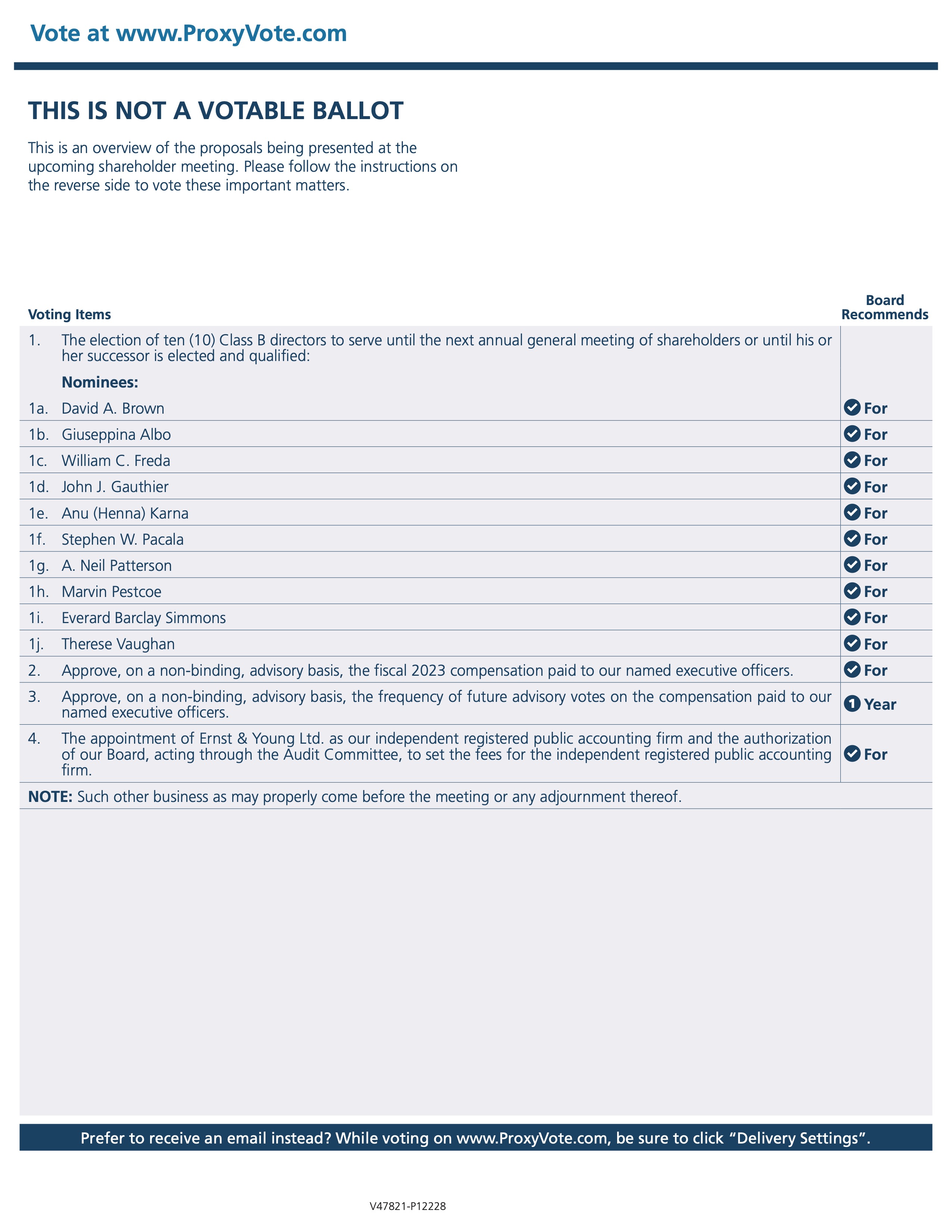 Class B Proxy Card and materials 2.jpg